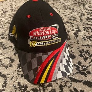 Vintage NASCAR 2003 Winston Cup Champion Matt Kenseth Cap  #17 Rouch Racing logo